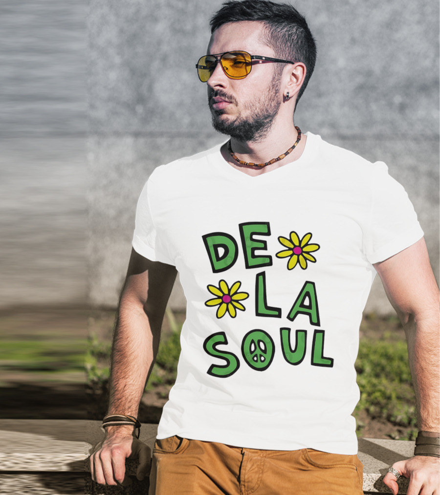 De La Soul 90s Daisy Age Hip Hop Rap Peace T-Shirt