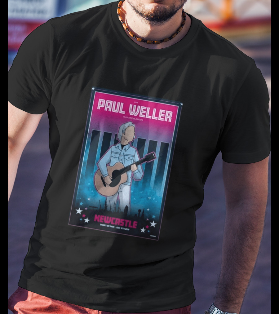 Paul Weller Live Newcastle Exhibition Park July 10 2026 Plus Special Guests T-Shirt