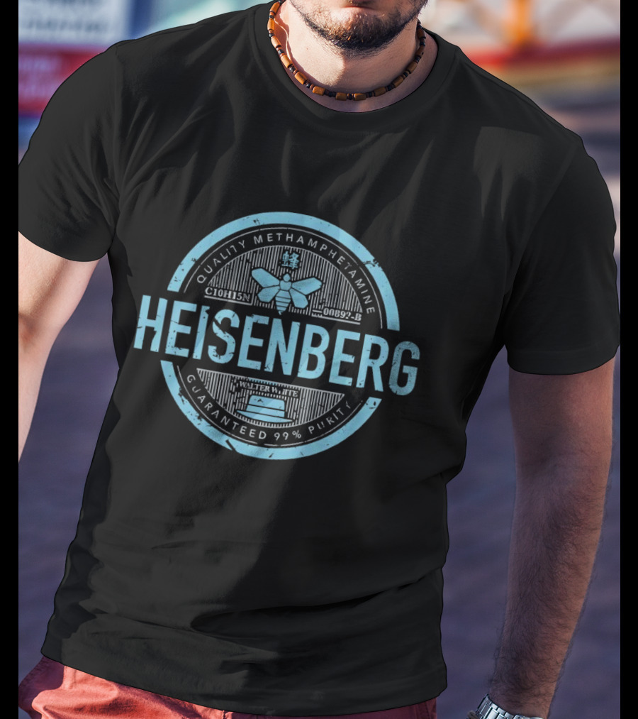 Heisenberg Quality Methamphetamine Guaranteed 99 Percent Purity T-Shirt
