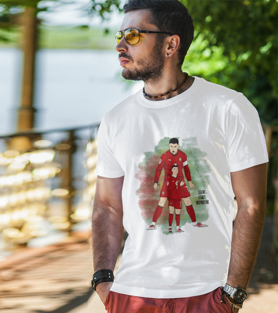 Portugal Cristiano Ronaldo 7 Legend Legacy T-Shirt