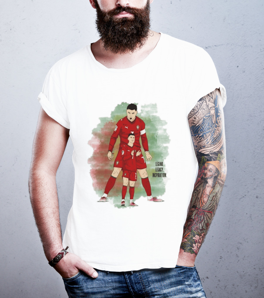 Portugal Cristiano Ronaldo 7 Legend Legacy T-Shirt