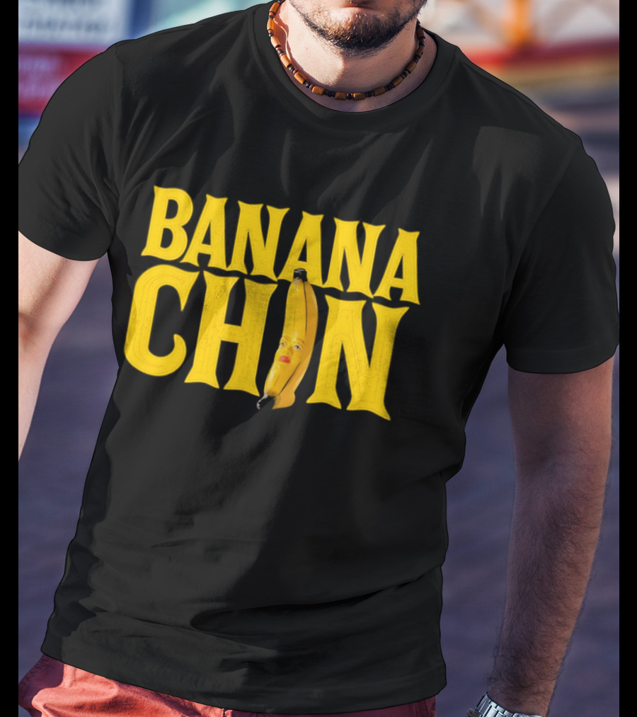 Banana Chin MMA Sandipantsmma Surreal Face T-Shirt