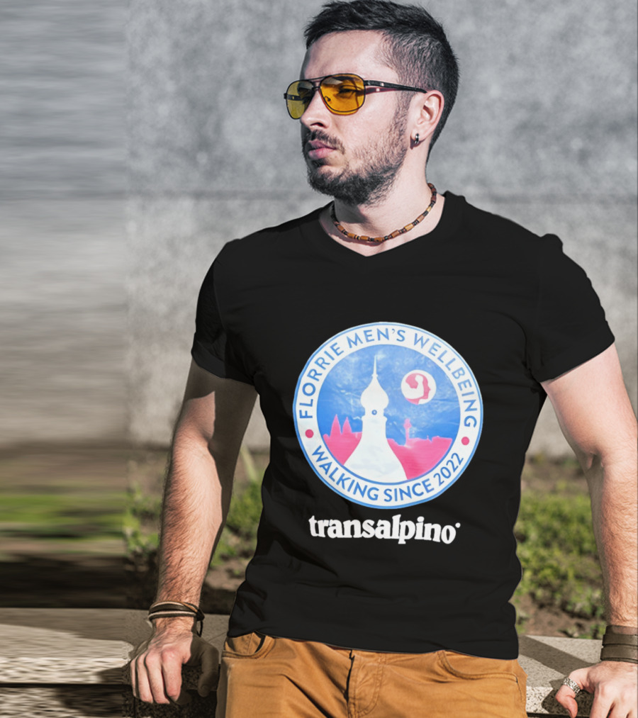 Florrie Men's Wellbeing Walking Since 2022 Transalpino T-Shirt