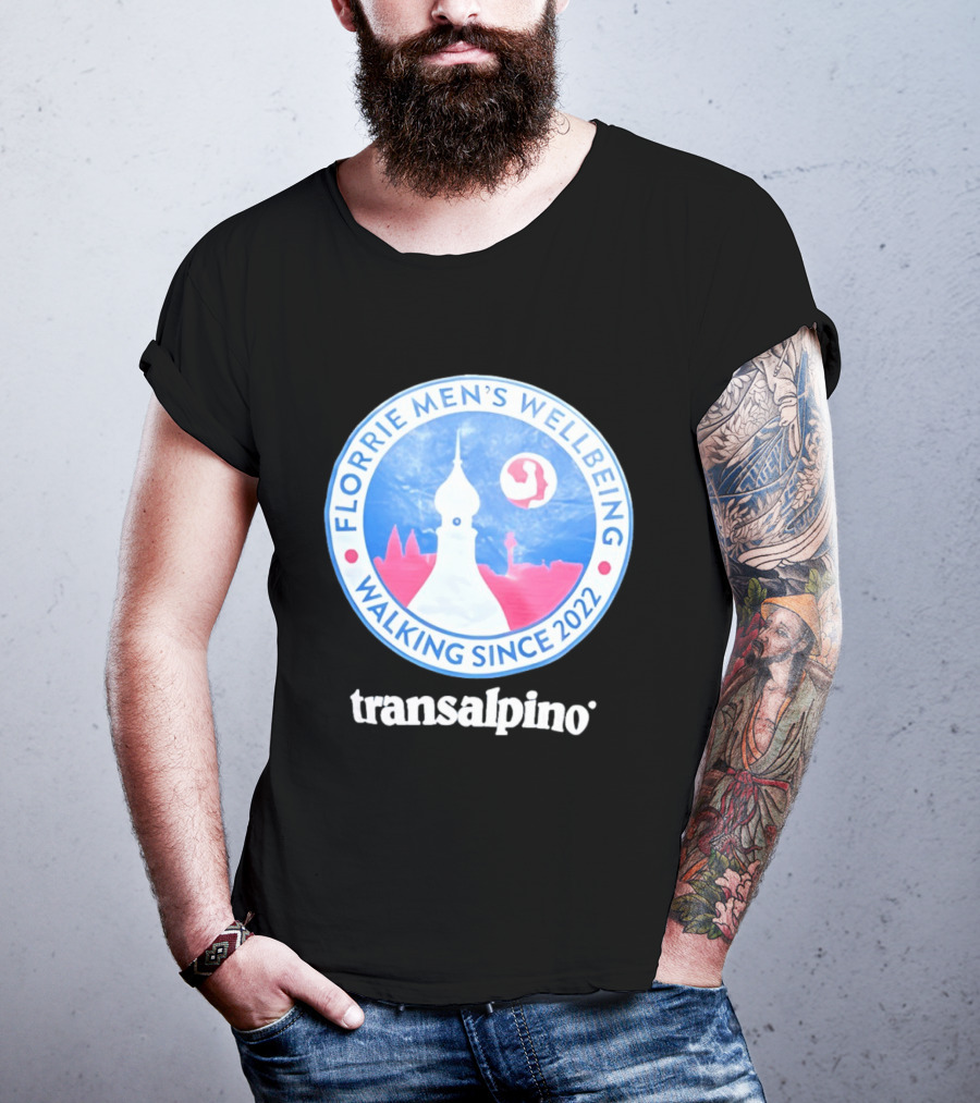 Florrie Men's Wellbeing Walking Since 2022 Transalpino T-Shirt