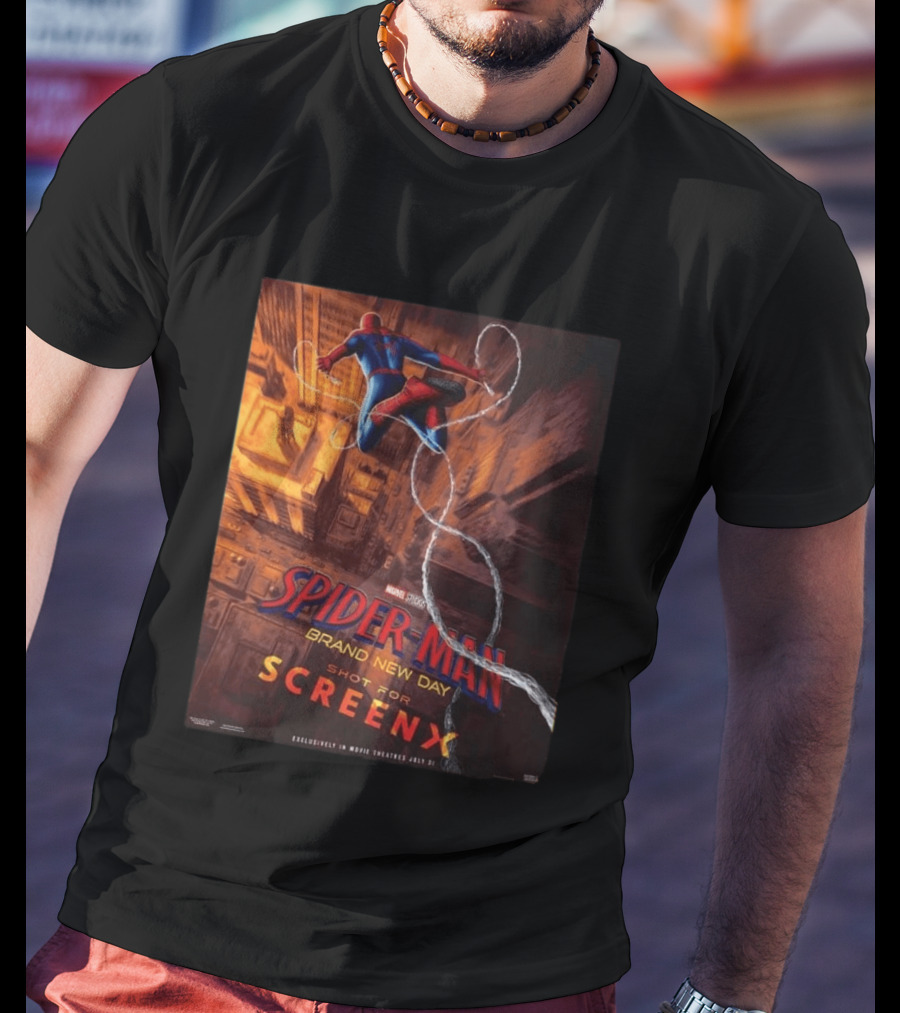 Spider Man Brand New Day Shot For ScreenX In Theaters July 31 2026 T-Shirt