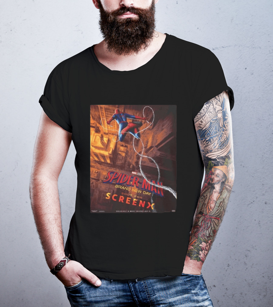 Spider Man Brand New Day Shot For ScreenX In Theaters July 31 2026 T-Shirt