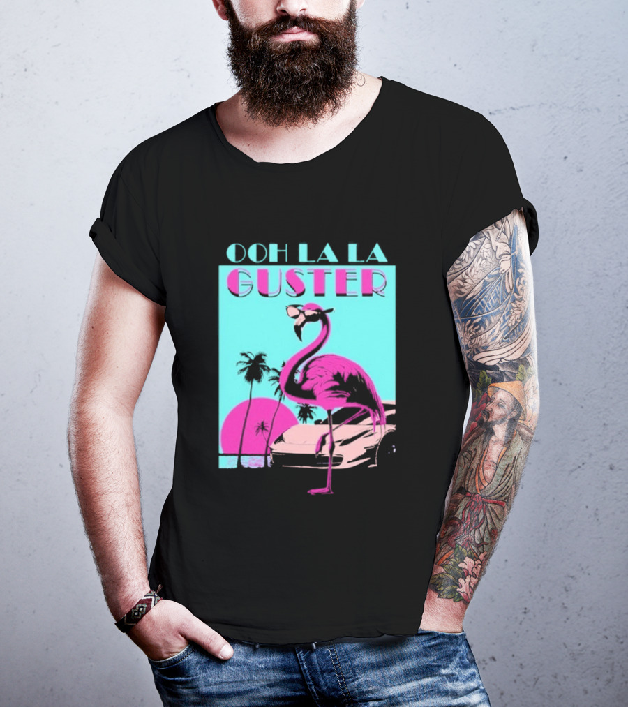 Guster Ooh La La Flamingo Sweet Ride T-Shirt