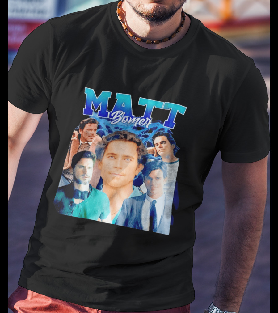 Matt Bomer Collage Actor Celebrity T-Shirt