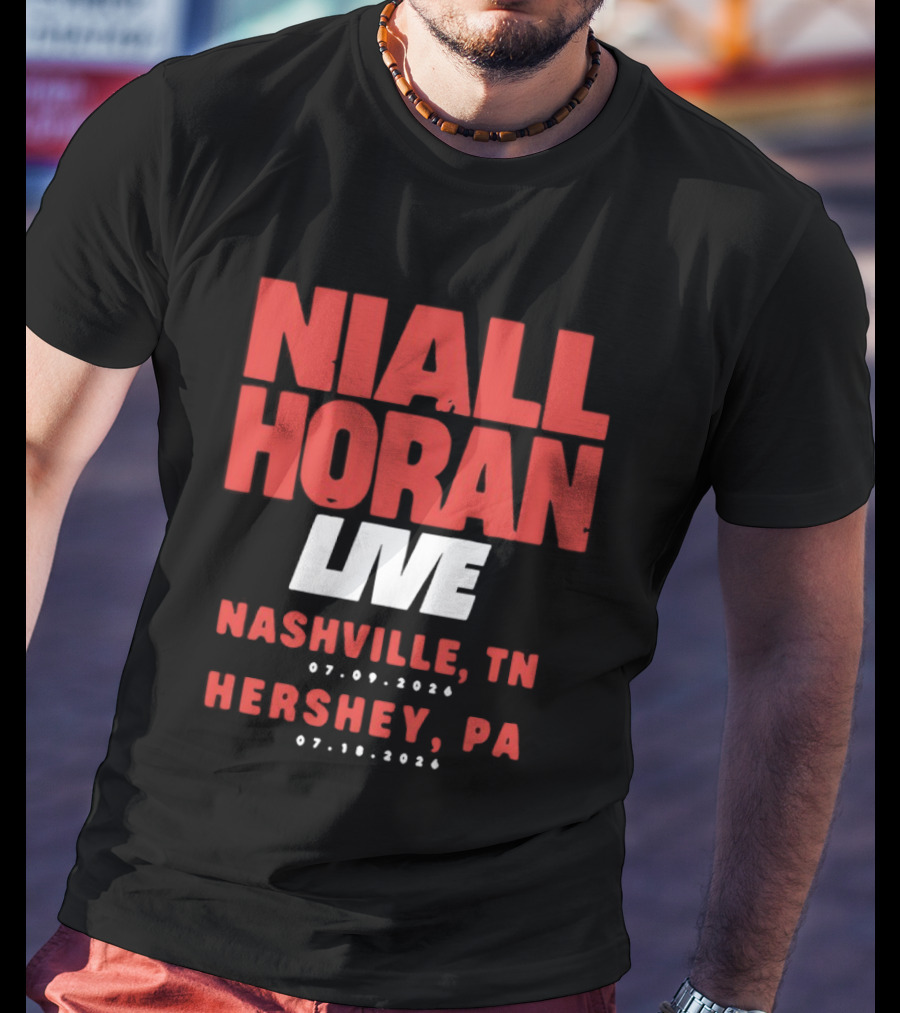 Niall Horan Live Nashville TN 07.09.2020 Hershey PA 07.10.2020 T-Shirt
