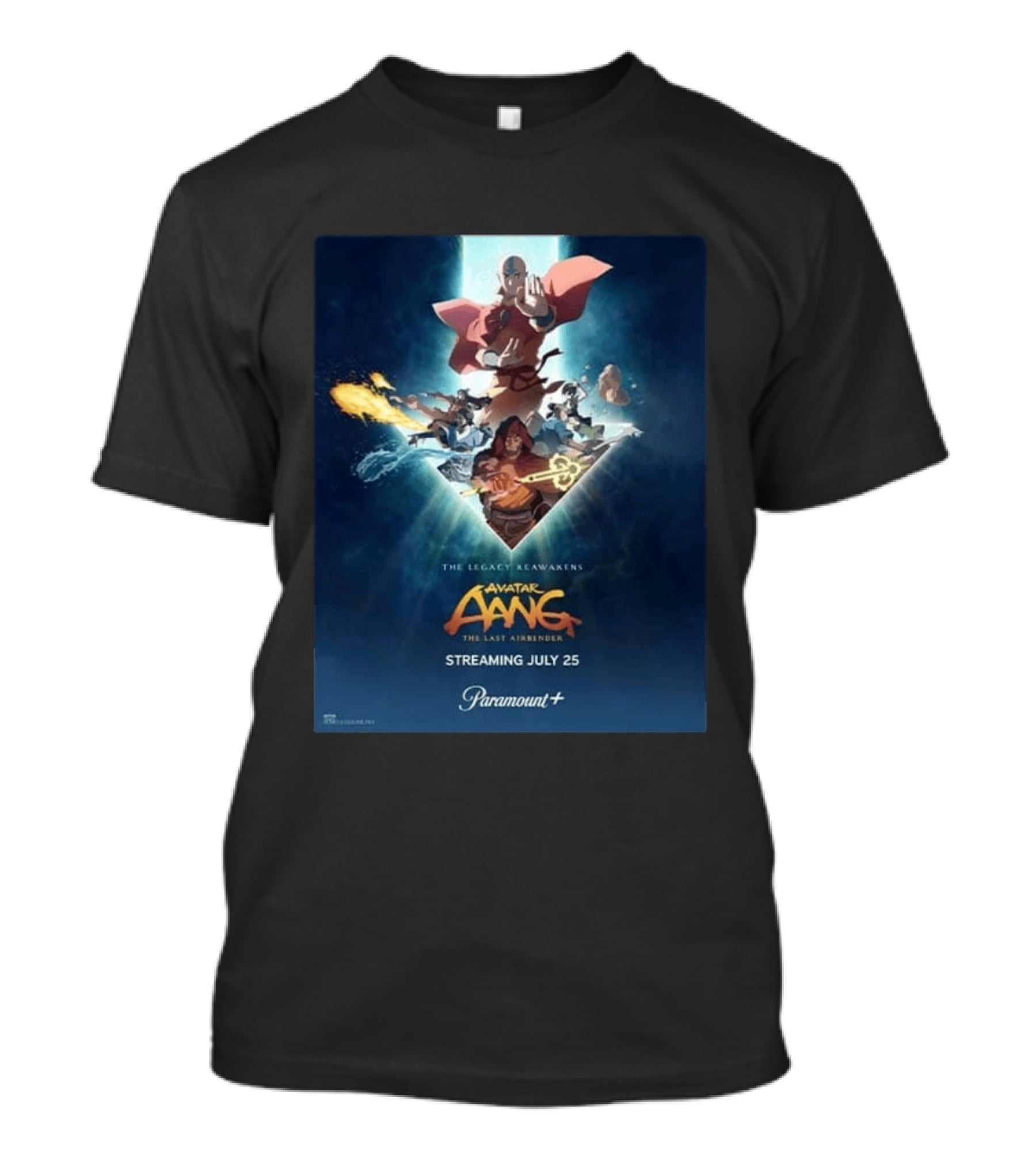 Avatar Aang The Last Airbender The Legacy Reawakens Streaming July 25 Paramount Plus T-Shirt