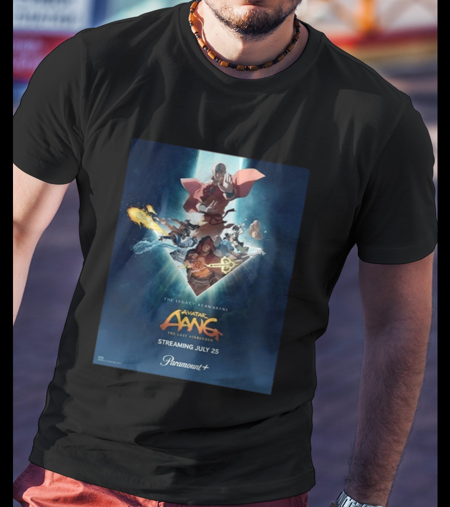 Avatar Aang The Last Airbender The Legacy Reawakens Streaming July 25 Paramount Plus T-Shirt