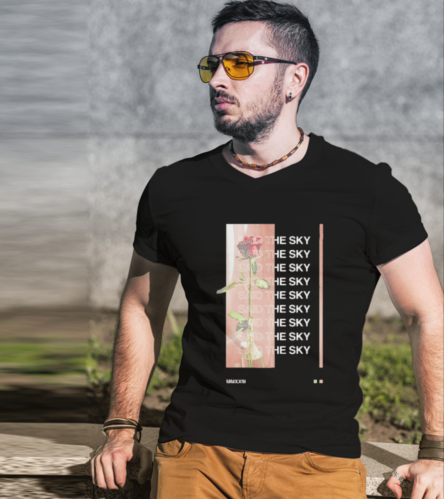 Said The Sky Rose 2023 Repeated T-Shirt