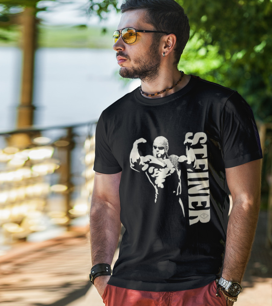 Scott Steiner Big Poppa Pump Wrestling Steiner Vertical T-Shirt