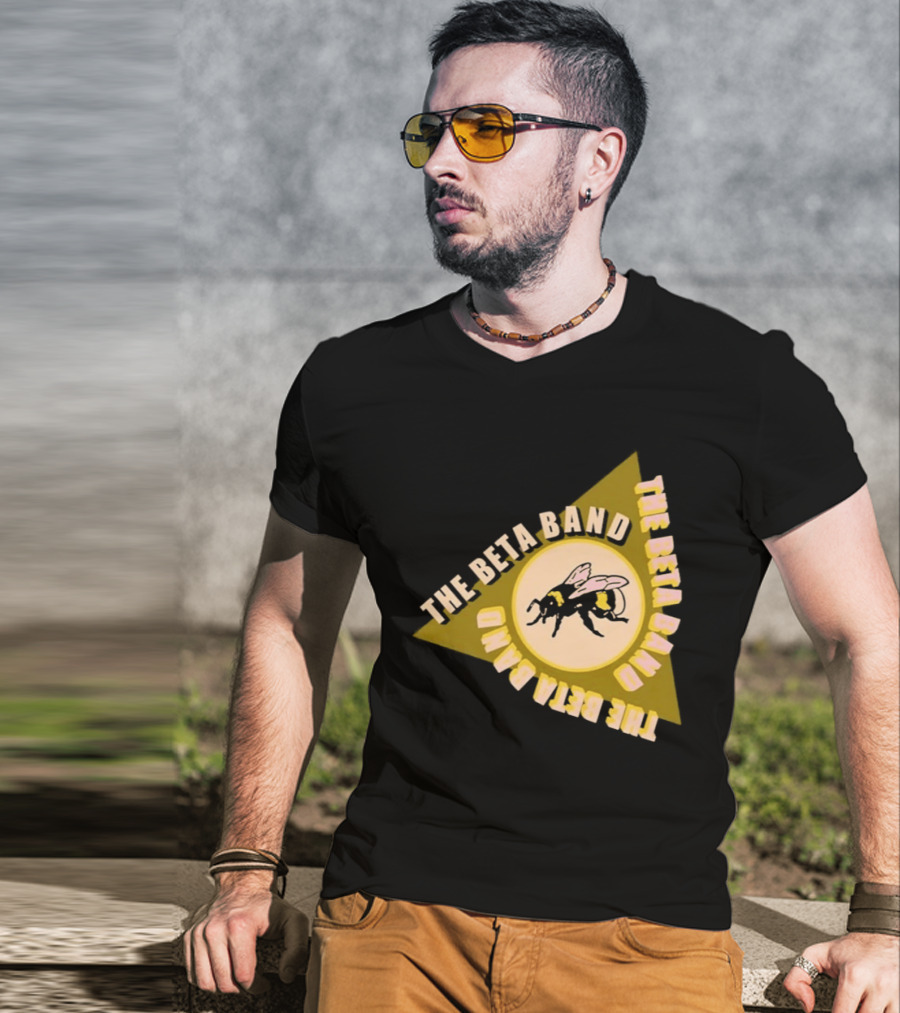 The Beta Band Triangle Honeybee Session T-Shirt