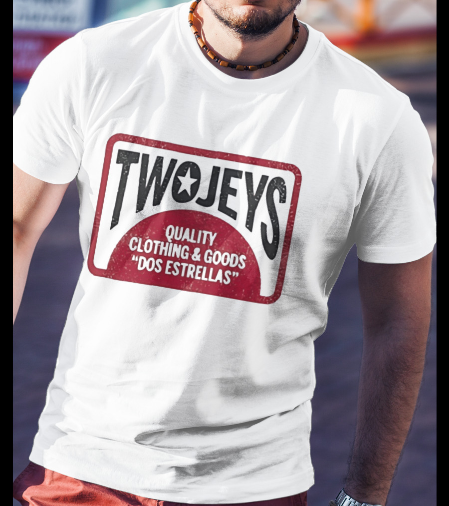 Twojeys Quality Clothing And Goods Dos Estrellas T-Shirt
