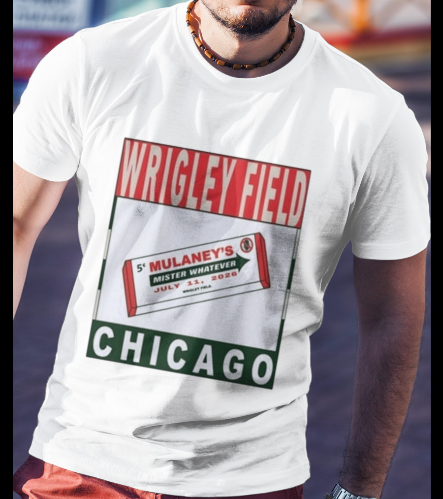 Wrigley Field Chicago John Mulaney Mister Whatever July 11 2026 T-Shirt