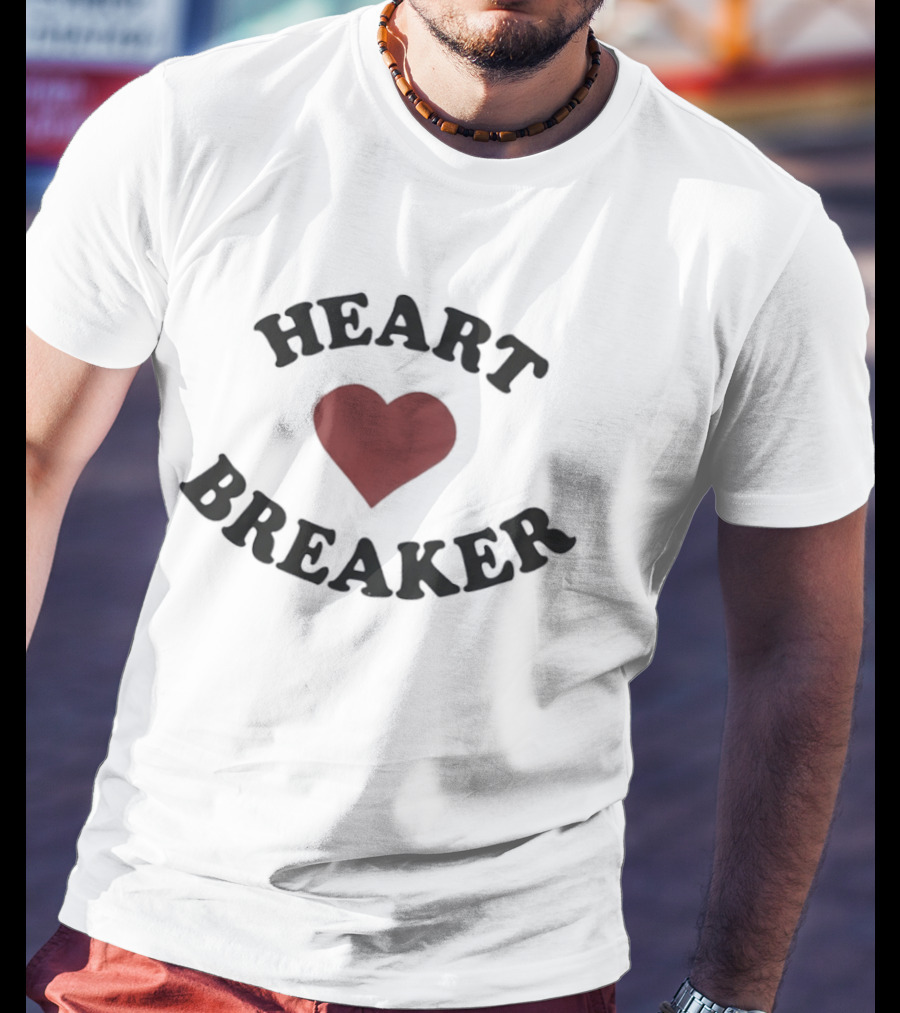 Heart Breaker Romantic Love Valentine's Day T-Shirt