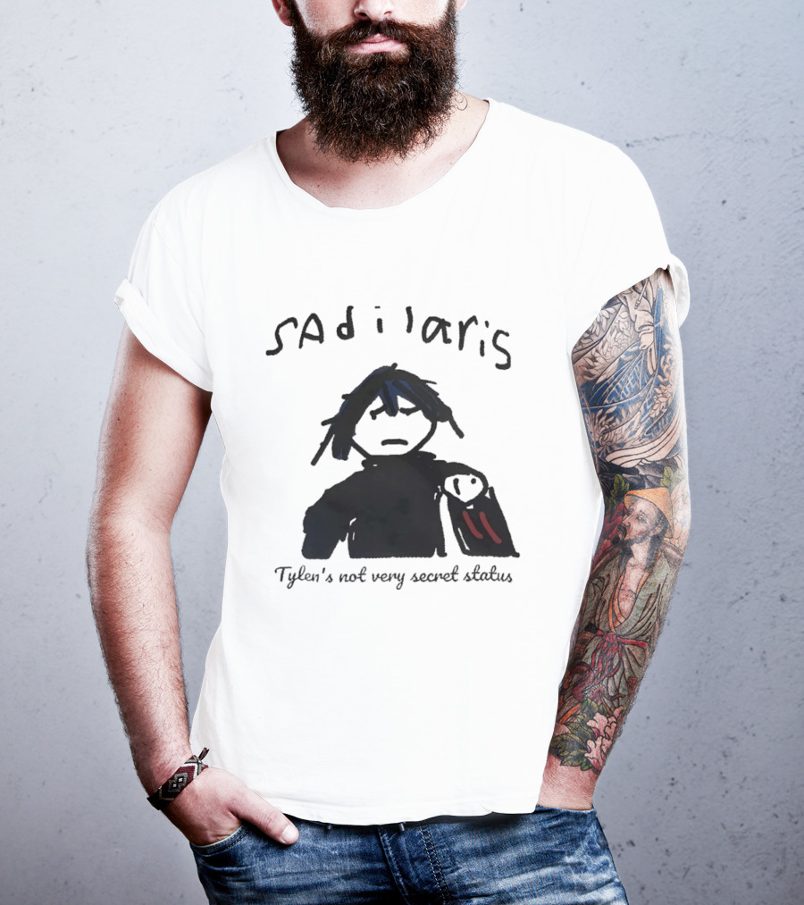 Sadilaris Tylen's Not Very Secret Status Character Concept T-Shirt