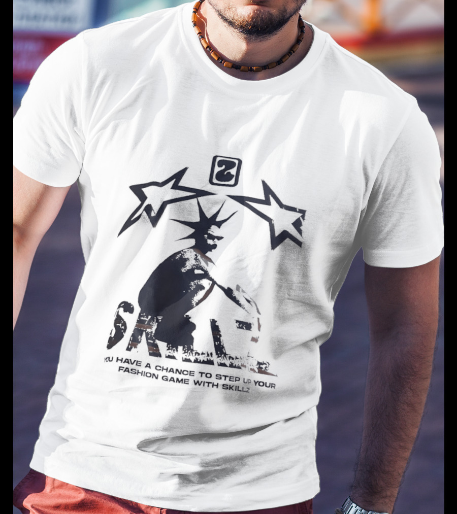 Skillz Fashion Game Streetwear Urban Art Rebel Graffiti Style New York Liberty Basketball T-Shirt
