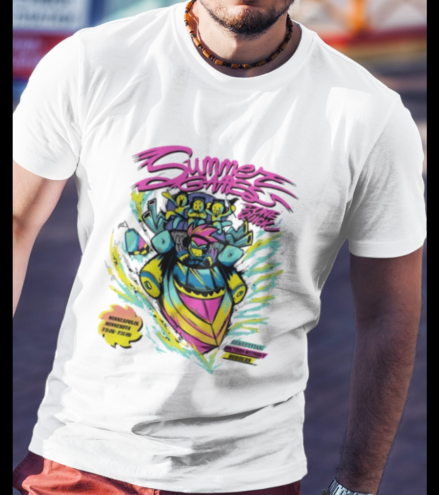 Summer Games Zone Quick Minneapolis 2026 Minnesota Benefiting Doctors Without Borders T-Shirt