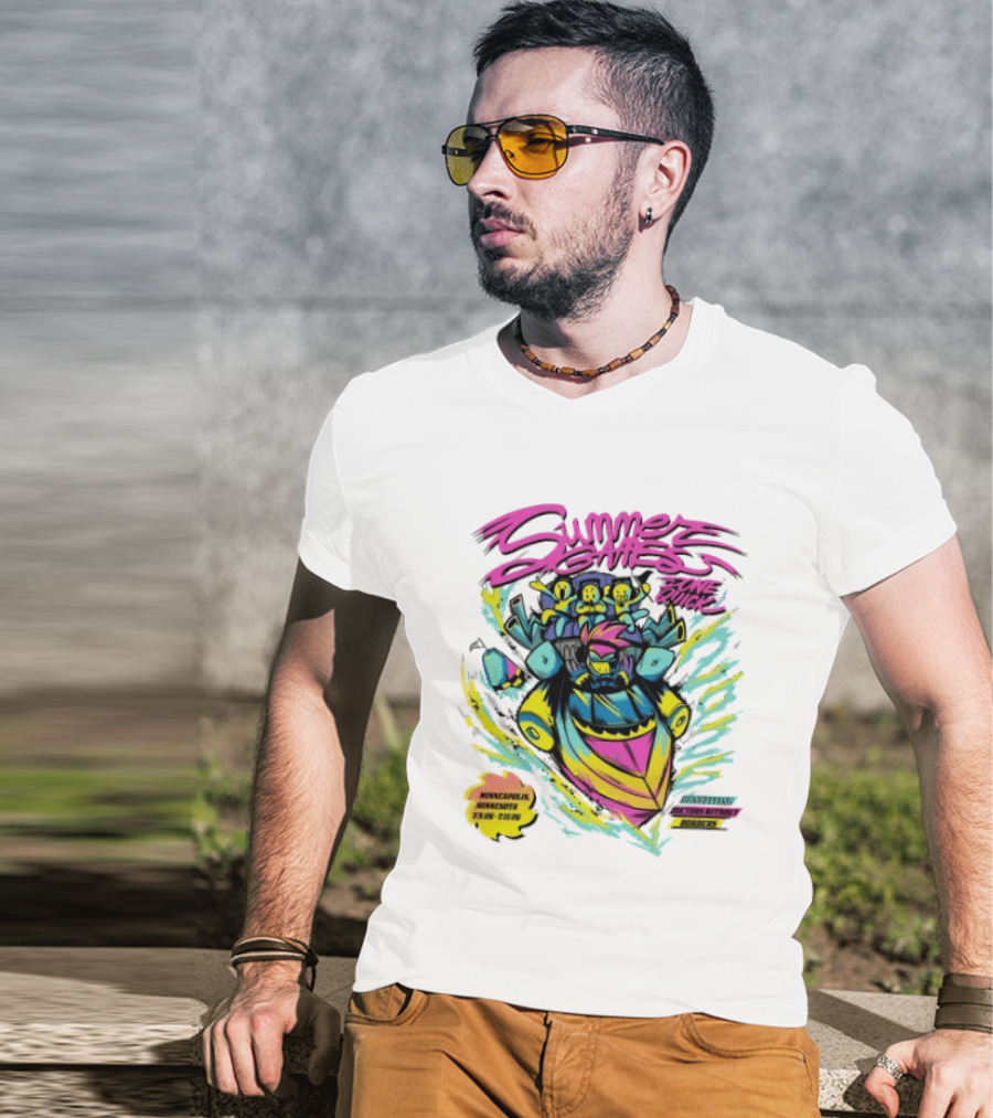 Summer Games Zone Quick Minneapolis 2026 Minnesota Benefiting Doctors Without Borders T-Shirt