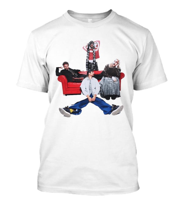 The 1975 Members Red Sofa Matty Healy Aesthetic T-Shirt