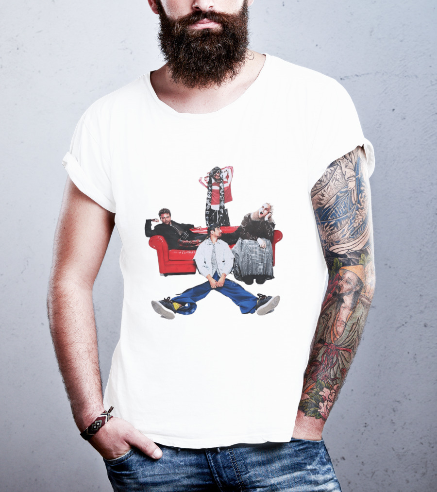The 1975 Members Red Sofa Matty Healy Aesthetic T-Shirt