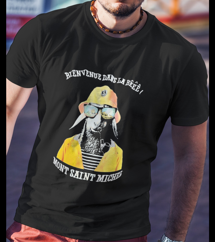 Bienvenue Dans La Beee Mont Saint Miche Vintage Sailor T-Shirt