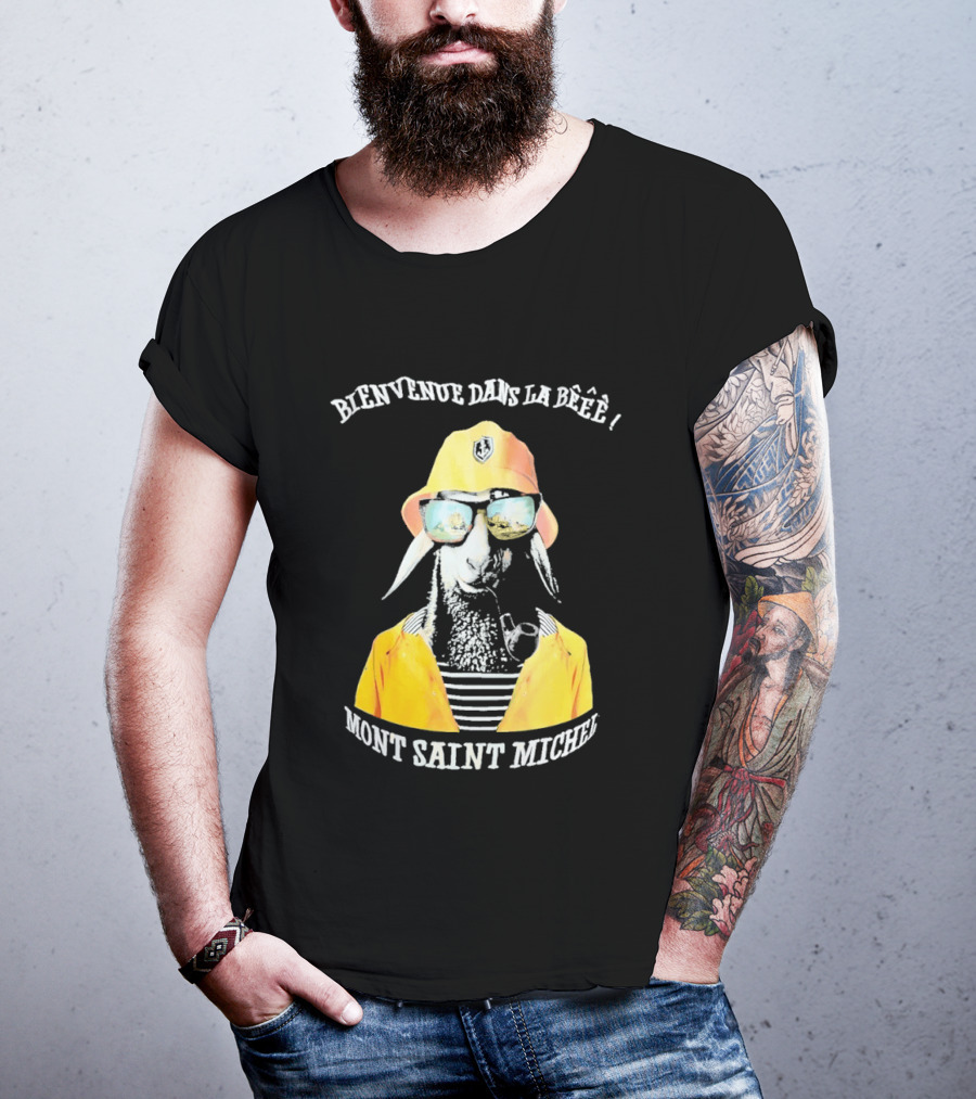 Bienvenue Dans La Beee Mont Saint Miche Vintage Sailor T-Shirt