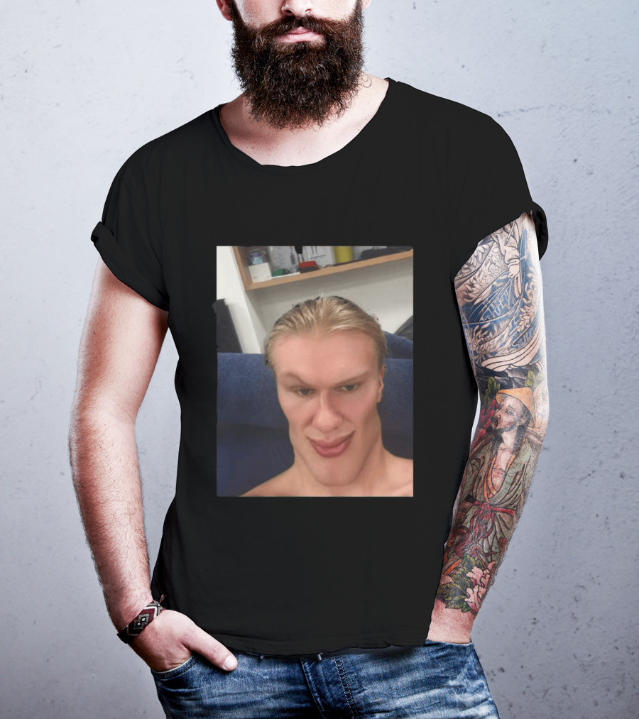 Erling Haaland Mewing 2026 T-Shirt