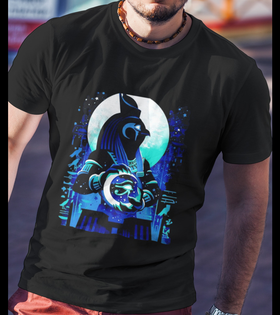 Eye Of Horus Egyptian Moon God Mythology Symbolism T-Shirt