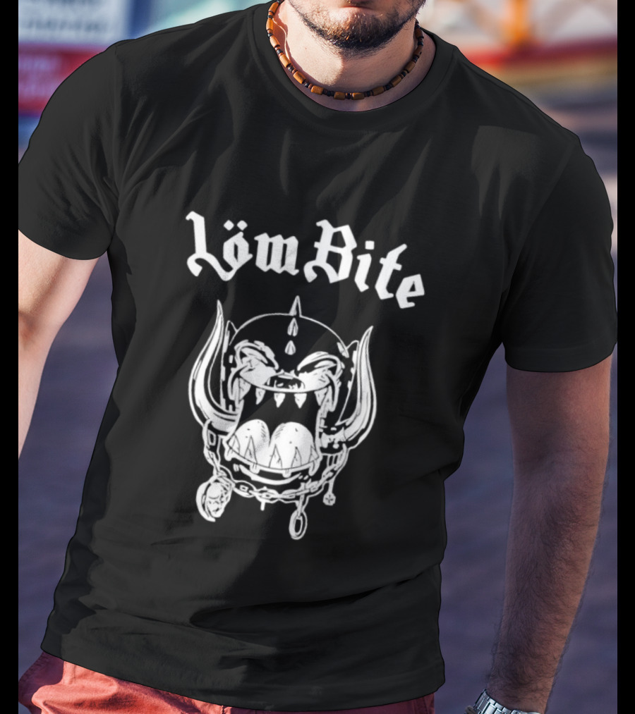Löm Bite Motörhead Snaggletooth Heavy Metal T-Shirt