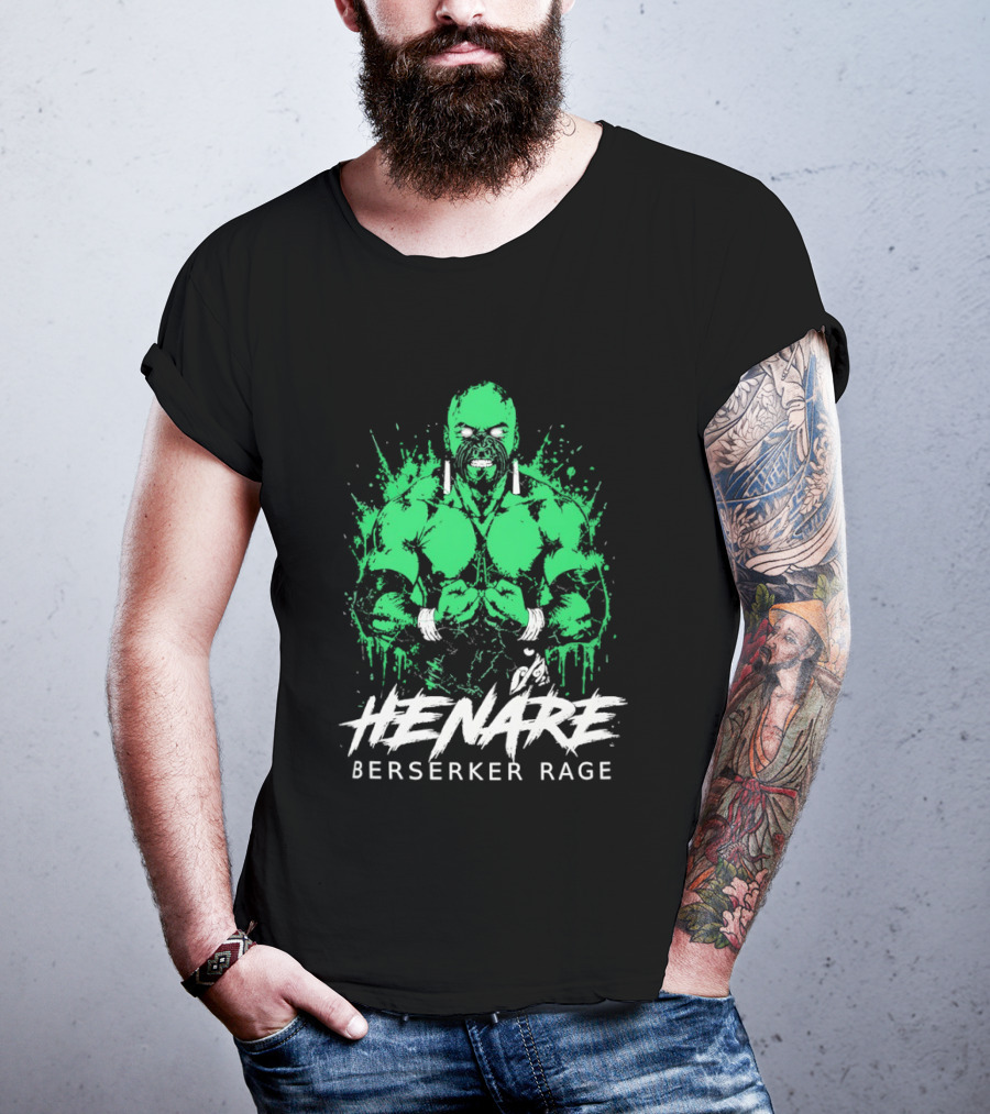 Henare Berserker Rage NJPW Wrestling T-Shirt