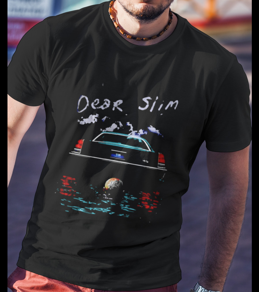 Eminem Dear Slim Car And Water Scene T-Shirt