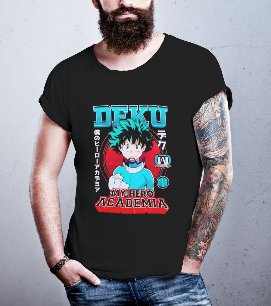 Deku Boku No Hero Academia Midoriya Izuku Japanese T-Shirt