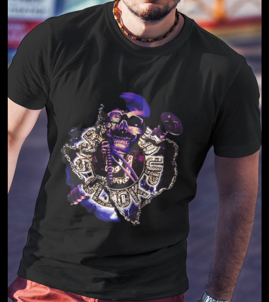 DJ Screw The Final Chapter 2 Sided Legendary Skull Chains Innovation T-Shirt