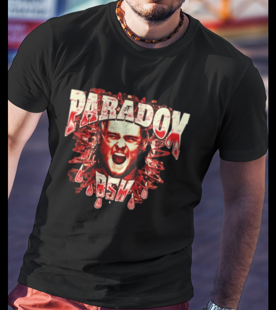 JT Paradox BSH Blood Red Bootleg Rap T-Shirt