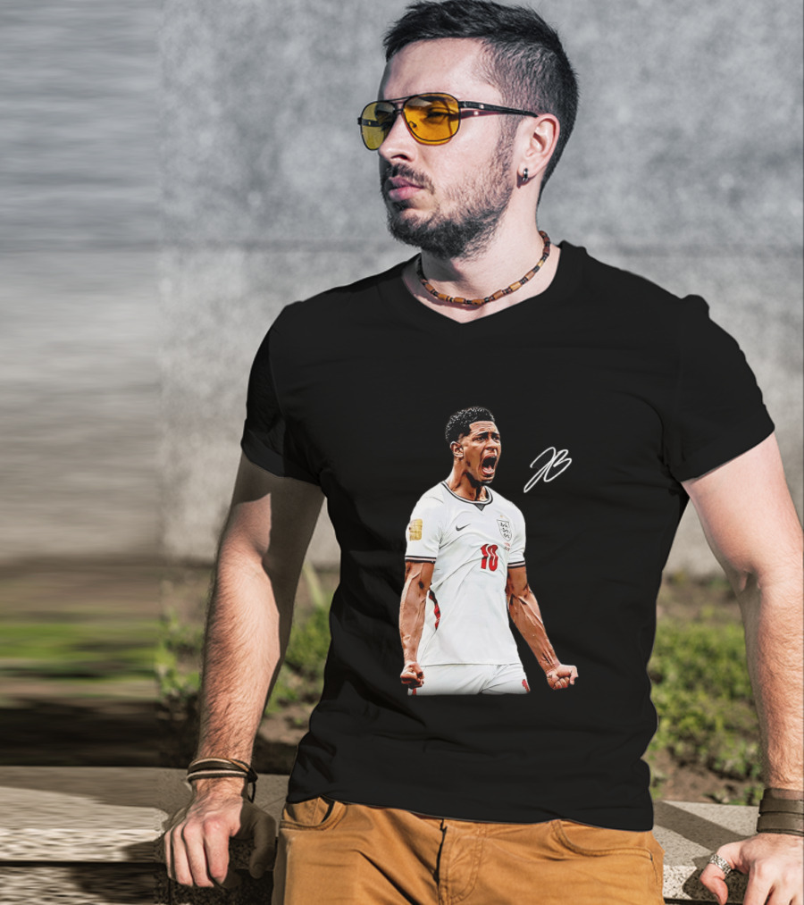 Jude Bellingham England Jersey JB Iconic Celebration T-Shirt