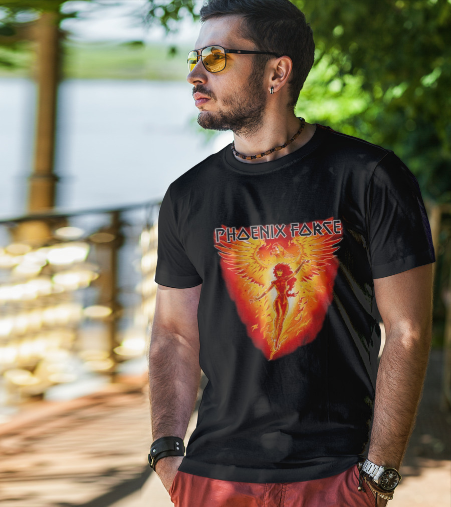 Phoenix Force X Men Jean Grey Marvel Comics T-Shirt
