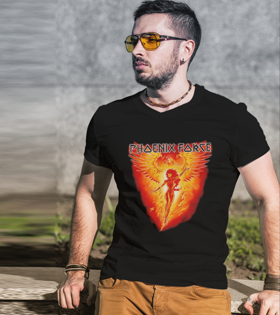 Phoenix Force X Men Jean Grey Marvel Comics T-Shirt