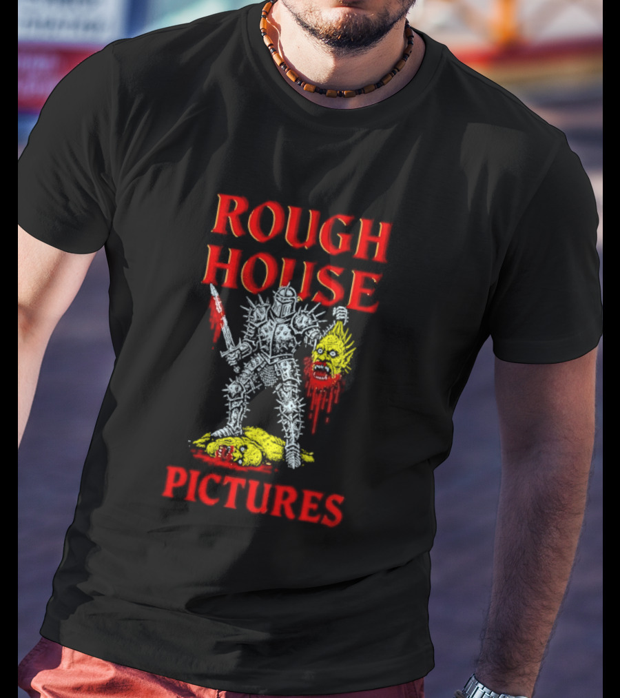 Rough House Pictures Knight Holding Severed Head T-Shirt