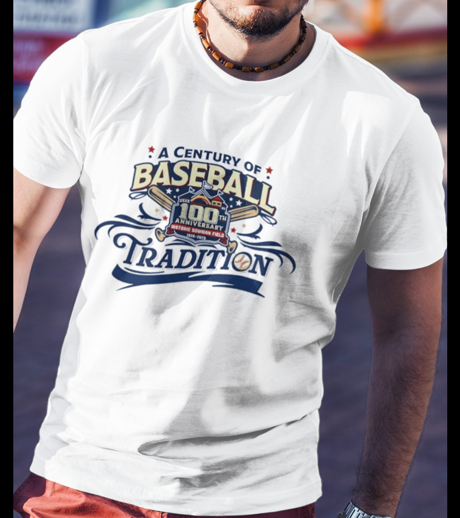 A Century Of Baseball Tradition 100th Anniversary Bowman Field 1926 2026 T-Shirt