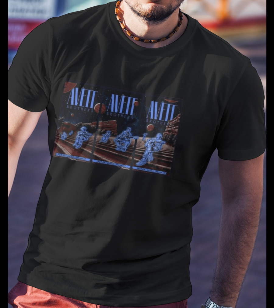 The Avett Brothers Red Rocks Amphitheatre Tour 2026 T-Shirt