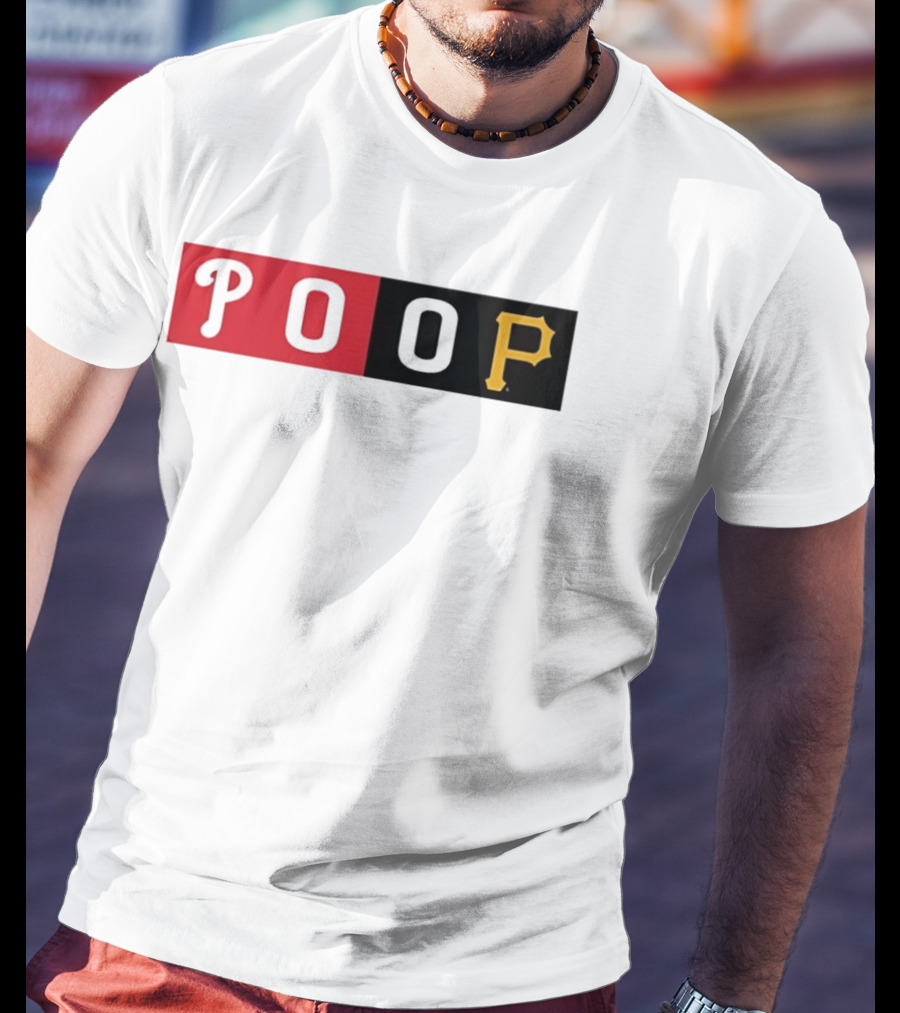 POOP Joe Roderick Pittsburgh Pirates T-Shirt
