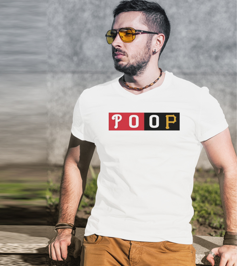 POOP Joe Roderick Pittsburgh Pirates T-Shirt