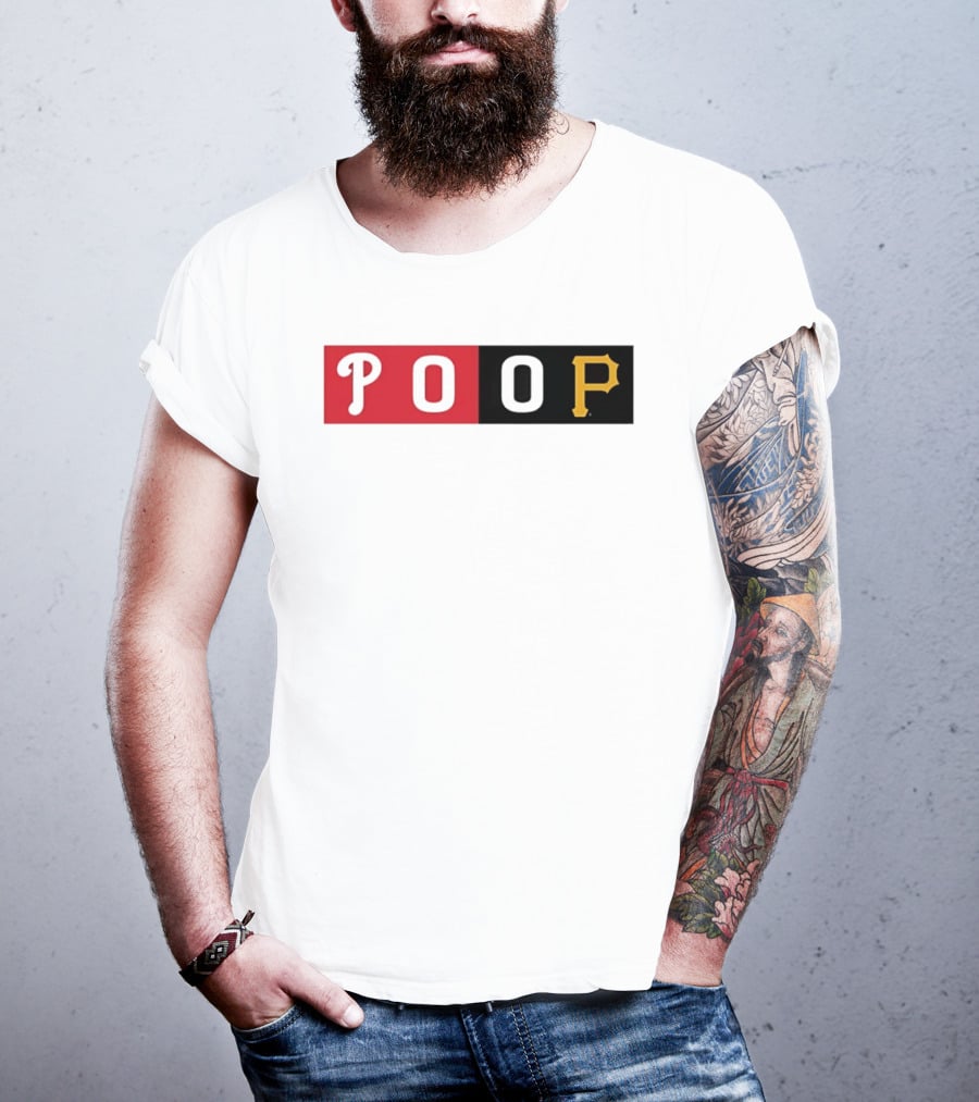 POOP Joe Roderick Pittsburgh Pirates T-Shirt