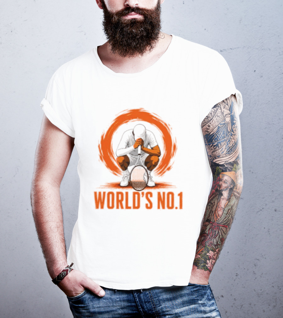 Jannik Sinner World's No 1 Tennis Champion T-Shirt