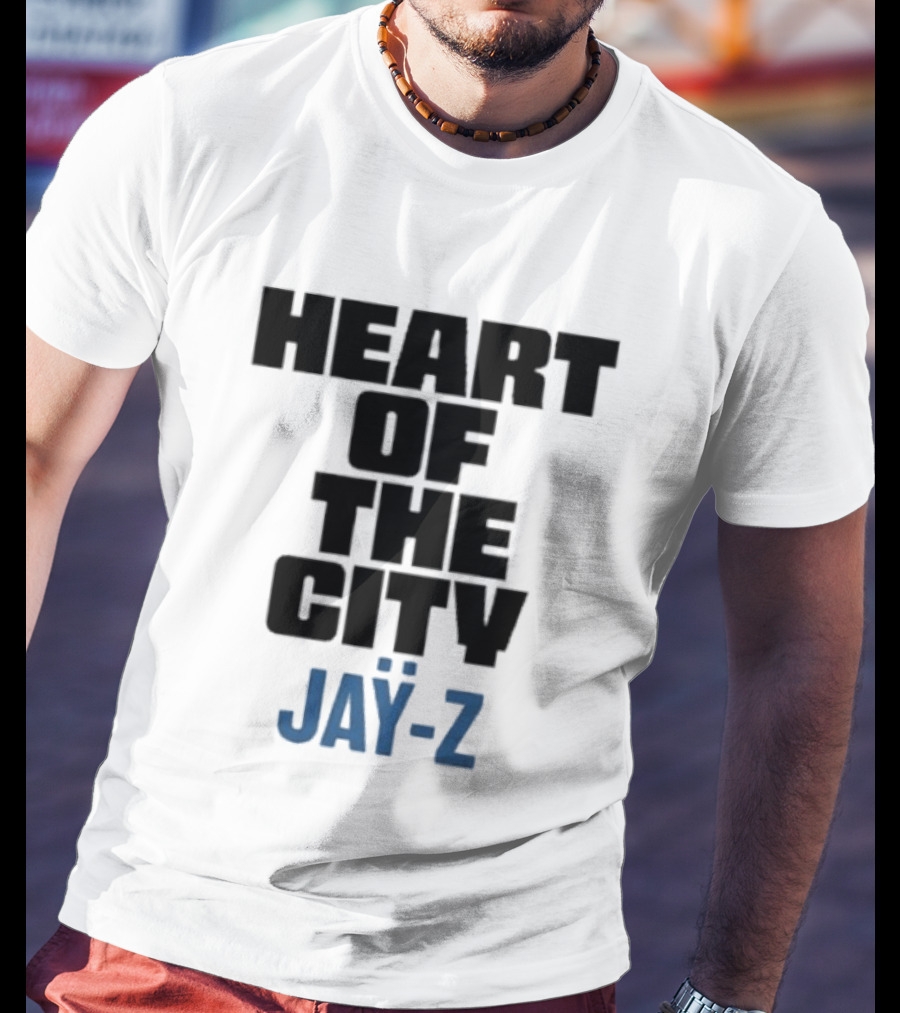 Heart Of The City Jay Z Hip Hop Rap Music T-Shirt