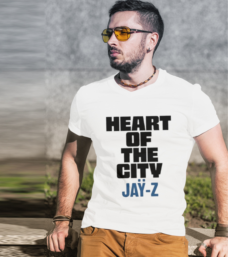 Heart Of The City Jay Z Hip Hop Rap Music T-Shirt