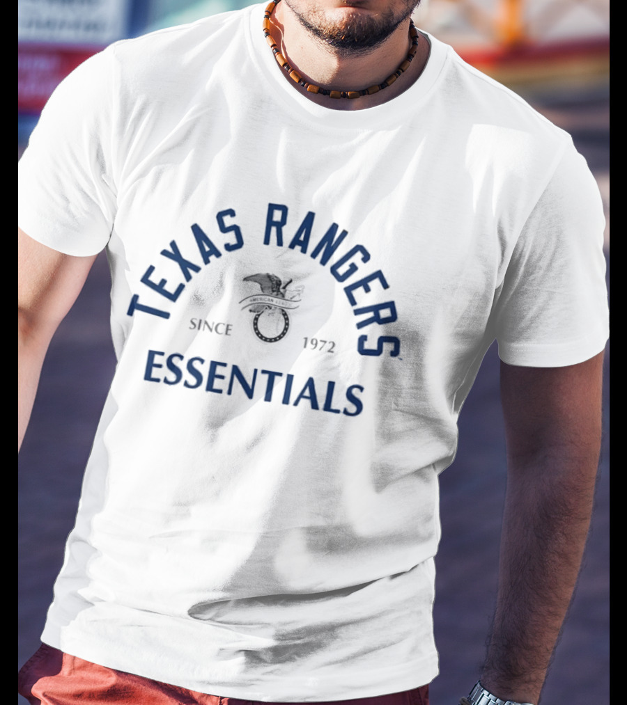 Texas Rangers Essentials Fear Of God MLB Since 1972 T-Shirt